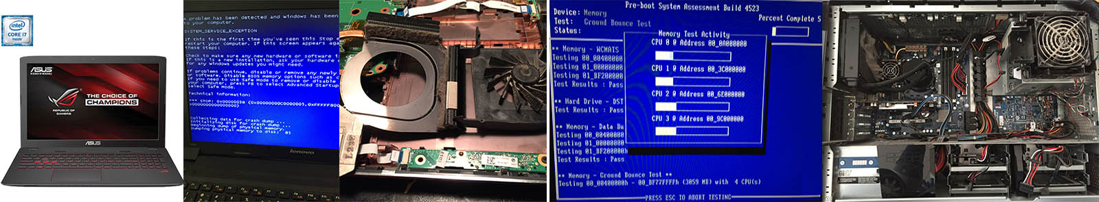 Computer shows a blue screen. Recovery of lost Data. Computer won't boot, partition issues. Security & Data Protection.Network Setup & Troubleshoot.